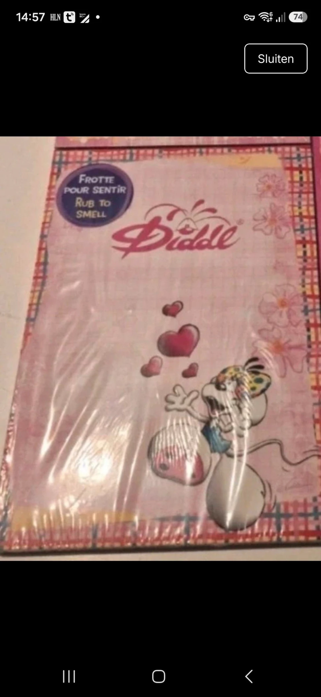 Diddl hartjes collectie 
